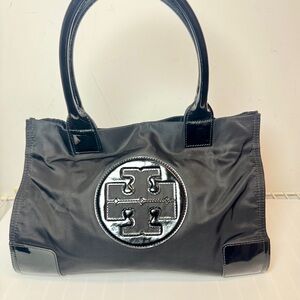 Tory Burch Black and White Tote